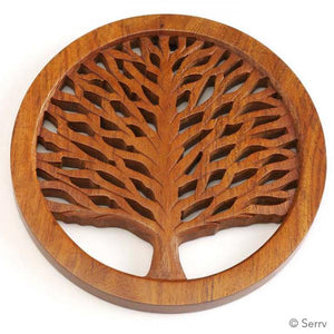 Tree of Life Wooden Trivit