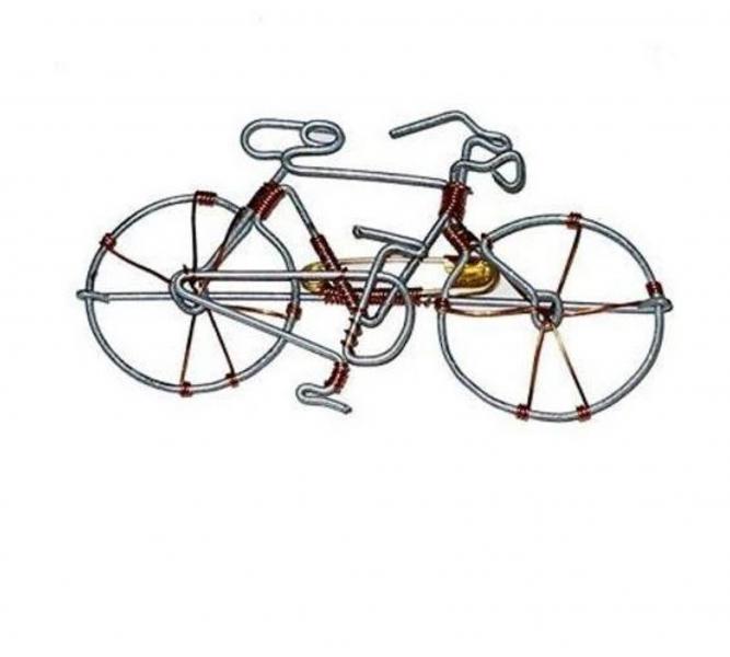 Wire Bicycle Pin