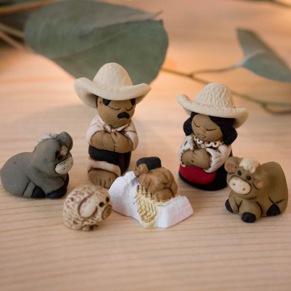 Characato Petite Ceramic Nativity
