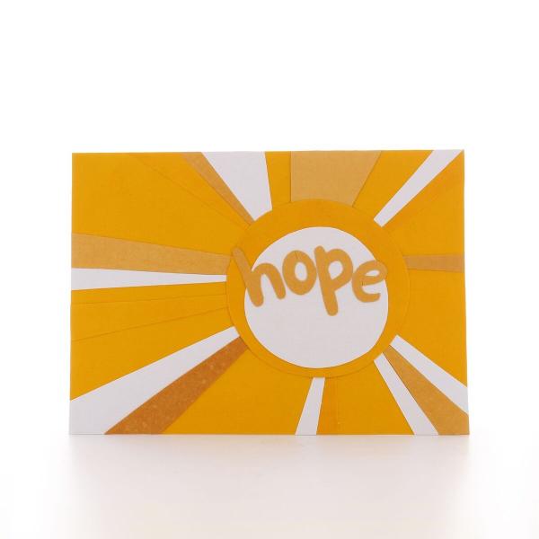 Rays of Hope Greeting Card