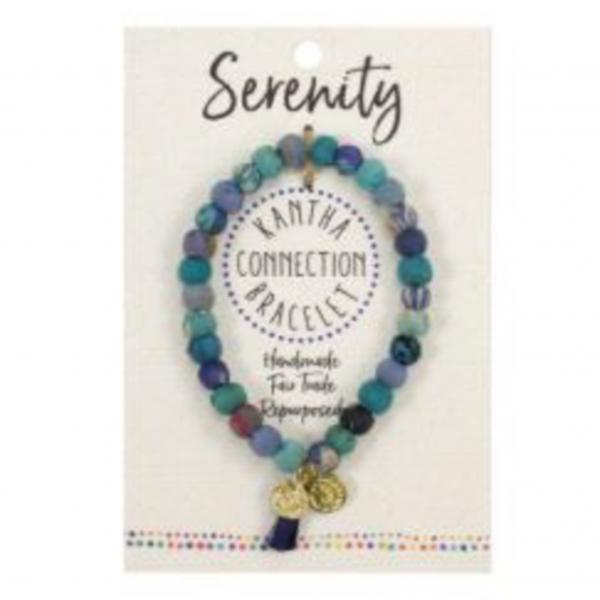 Kantha Connection Bracelet - Serenity (blue)
