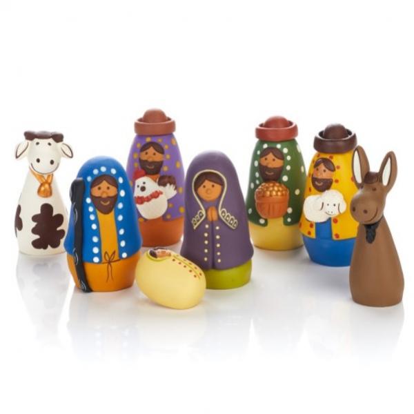 Amigos Terracotta Nativity