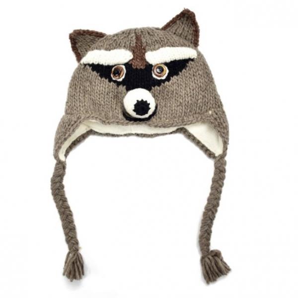 Raccoon Children's Hat
