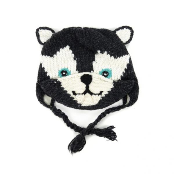 Wolf Children's Hat with Mask