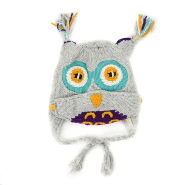 Owl Children's Hat with Mask